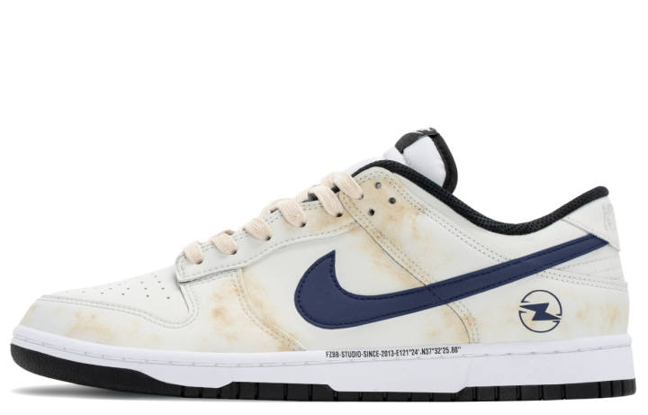 Nike Nike Dunk Generation Z, Lightning Distressed Abrasion Resistant Abrasion Resistant Low top Skateboard Shoes Men's