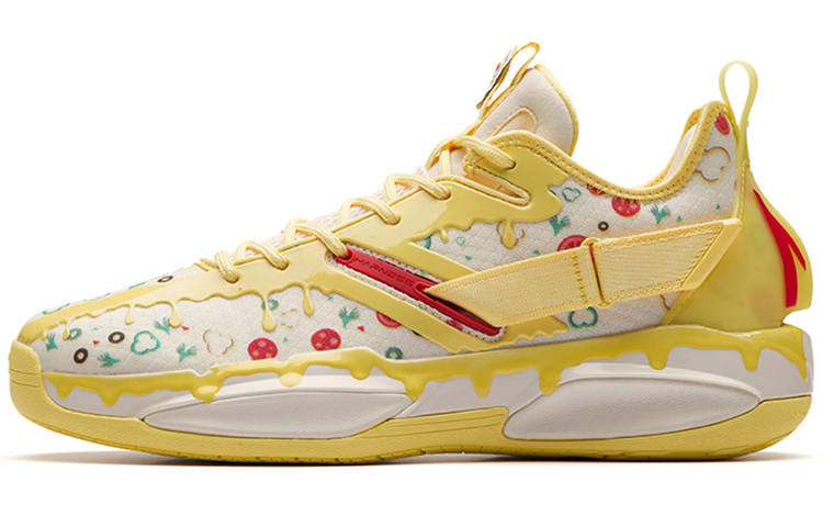 Anta GH3 Hayward Textile, Synthetic Leather, TPU Cushioning Slip Resistant Abrasion Resistant Coverage Support Low top