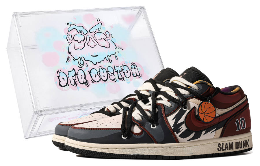 Jordan Jordan Air Jordan 1 Low Leather Slip Resistant Abrasion Resistant Slip Resistant Abrasion Resistant Low top