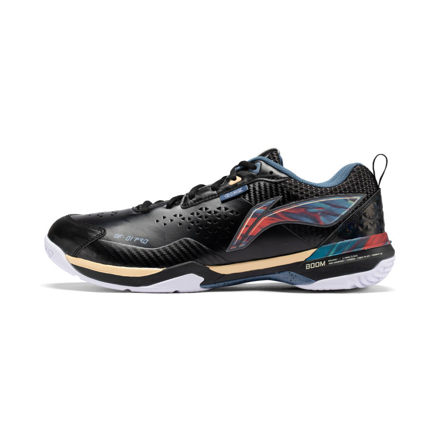 Li-Ning Li Ning Blade Pro Comfortable Slip Resistant Abrasion Resistant Low top Badminton Shoes Men's Black