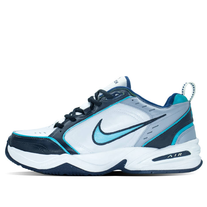 Nike Nike Air Monarch 4 Slip Resistant Abrasion Resistant Low top Chunky Sneakers Unisex Light Gray