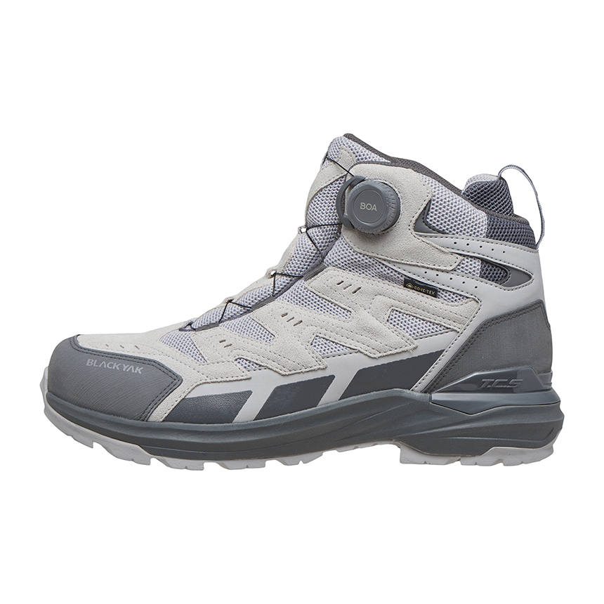 BLACK YAK DESIGNED BY MOUNTAINEERS Mid top Mountaineering Shoes Women's Gray