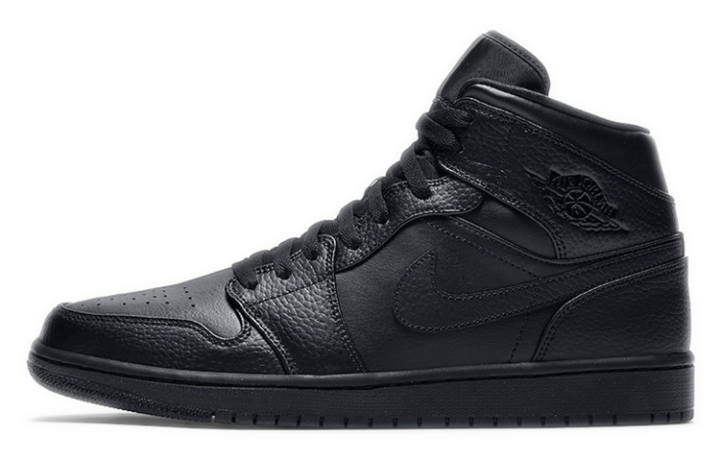 Jordan Air Jordan 1 Mid 'Triple Black' 2020