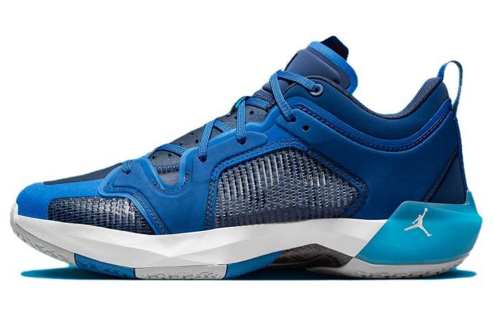 Jordan Jordan Air Jordan 37 Basketball Shoes Men's Low Top Blue