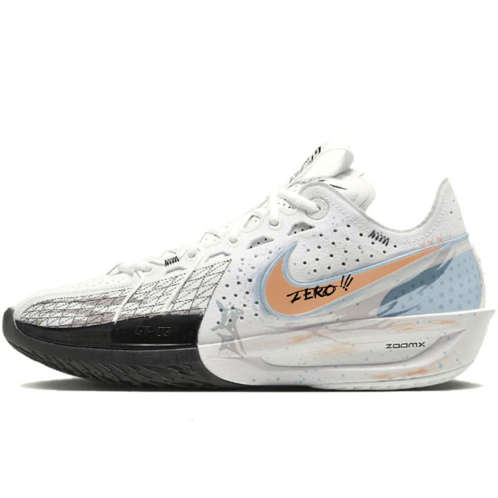 Nike Nike G.T. Cut 3 Cushioning Rebound Low top Basketball Shoes Unisex Blue Orange