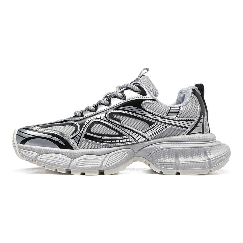 IFXRN VOIT X IFXRN Chunky Sneakers Unisex Low Top Silver