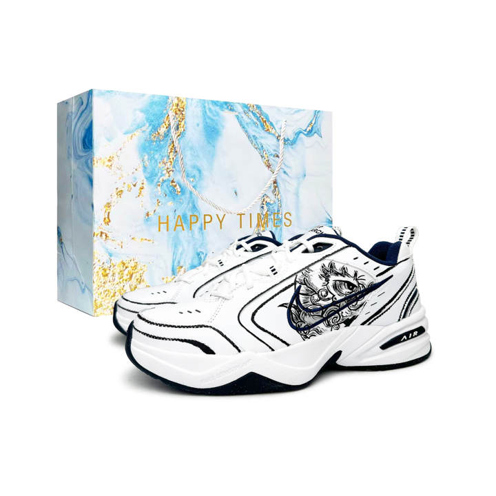 Nike Nike Air Monarch 4 Lion Abrasion Resistant Coverage Abrasion Resistant Coverage Low top Chunky Sneakers Unisex