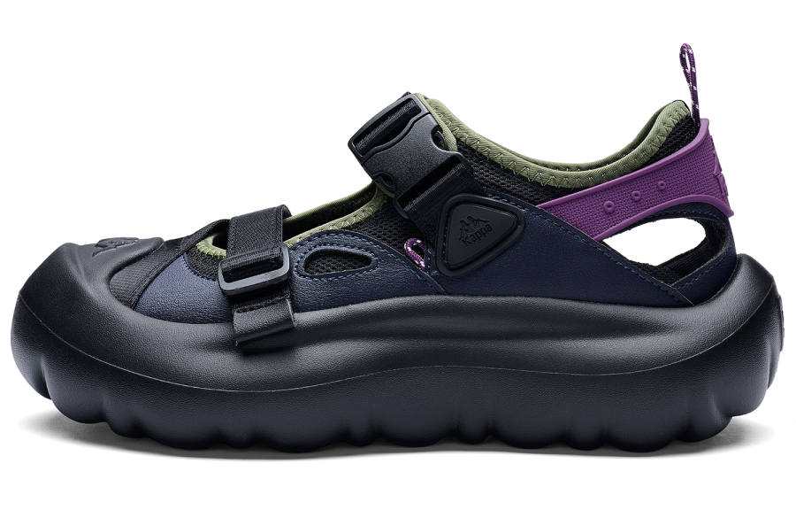 Kappa Back to Back Beach Sandals Women's Black