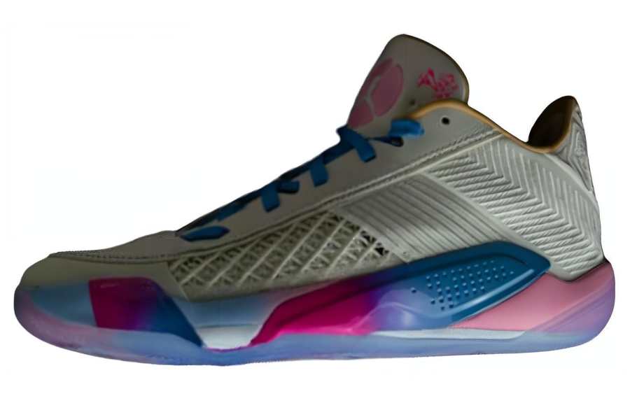 Jordan Jordan Air Jordan 38 Low 'Cherry Blossom' Pe Low top Basketball Shoes Women's Pink Blue