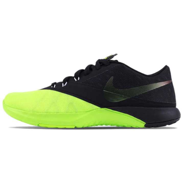 Nike Nike FS Lite Trainer 4 Comfortable Slip Resistant Abrasion Resistant Low top Training Shoes Men's Black Yellow