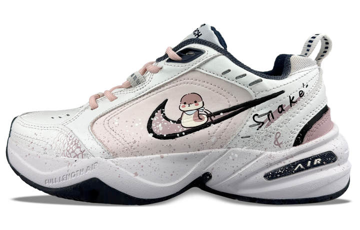 Nike Nike Air Monarch 4 Low top Chunky Sneakers Unisex Pink White