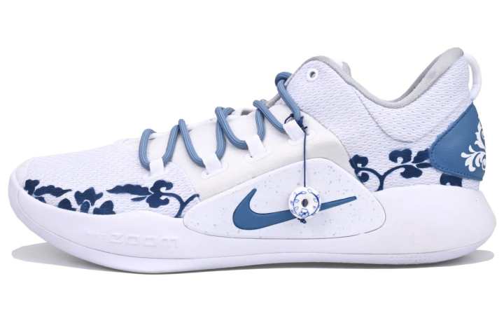 Nike Nike Hyperdunk X Cushioning, Wear Resistant Low top Basketball Shoes Men's White