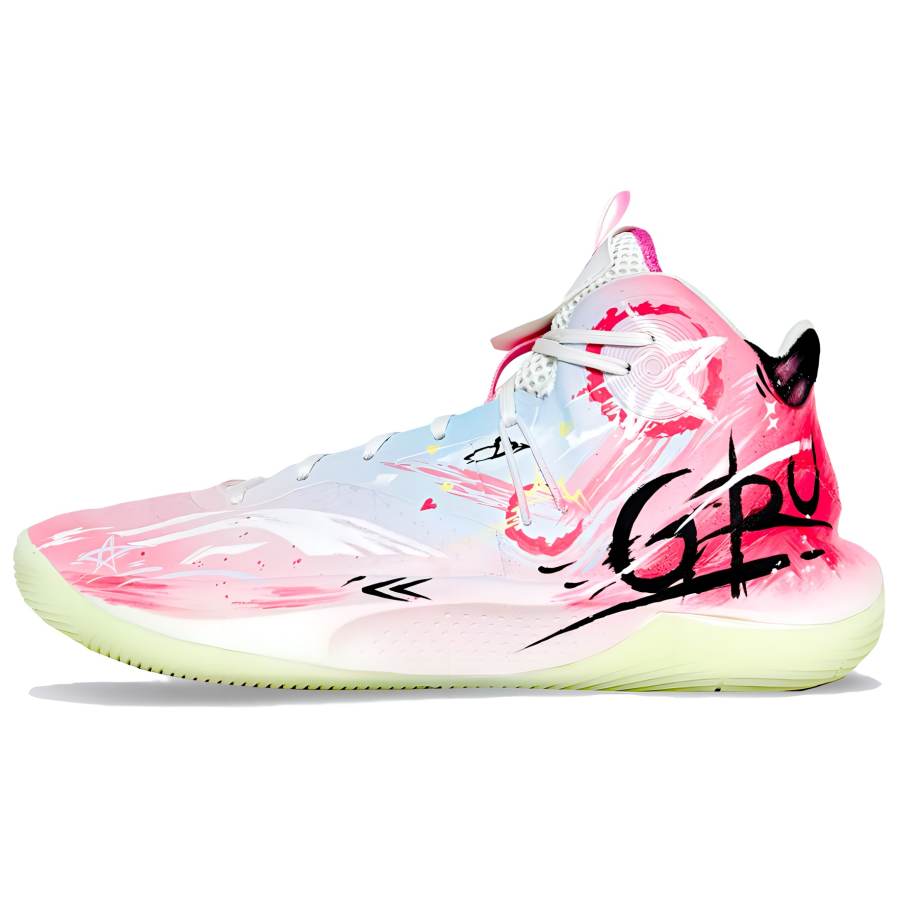 Li-Ning Li Ning Sonic 9 Team Slip Resistant, Abrasion Resistant, Rebound Slip Resistant, Abrasion Resistant, Rebound Mid top