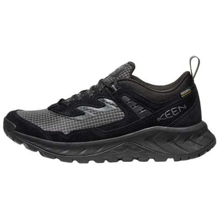 Keen HIGHTRAIL EXP WP Comfortable Slip Resistant Abrasion Resistant Low top Hiking Shoes Women's Black
