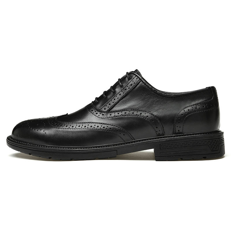 PAIBLOKS Top Grain Cow Leather Men's Casual Shoes Men's