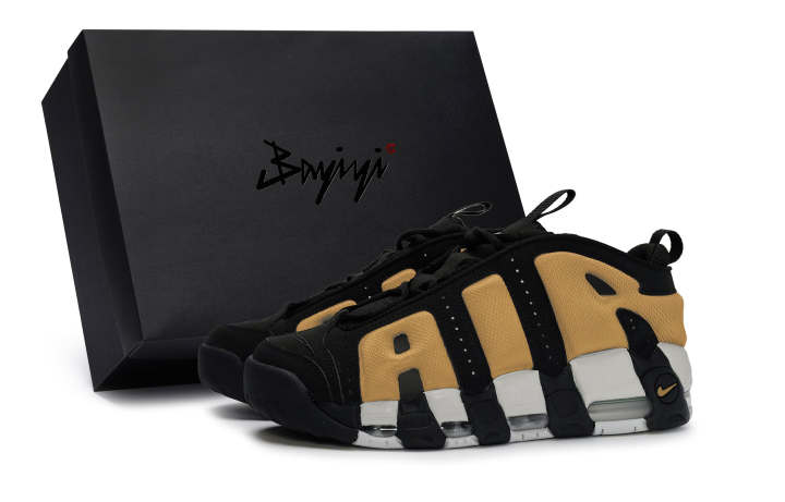 Nike Nike Air More Uptempo 811 Manufacturing, Exoplanetary Realm Slip Resistant Abrasion Resistant Low top Basketball Shoes