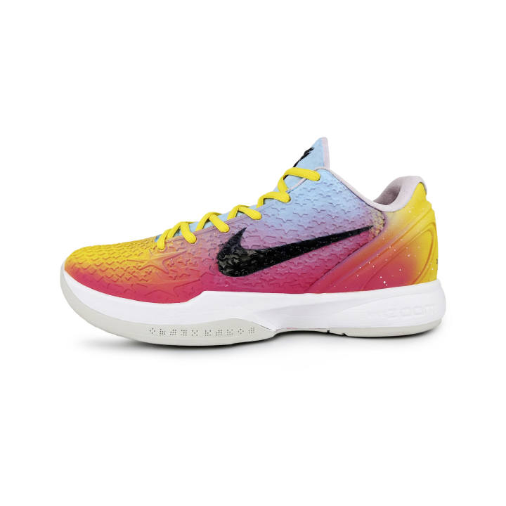 Nike Nike Zoom Kobe 6 Basketball Shoes Men's Low Top Red/Yellow/Blue
