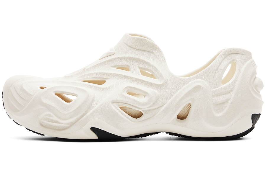 PEAK PEAK Taichi Fun Wave Clogs Men's Canvas White