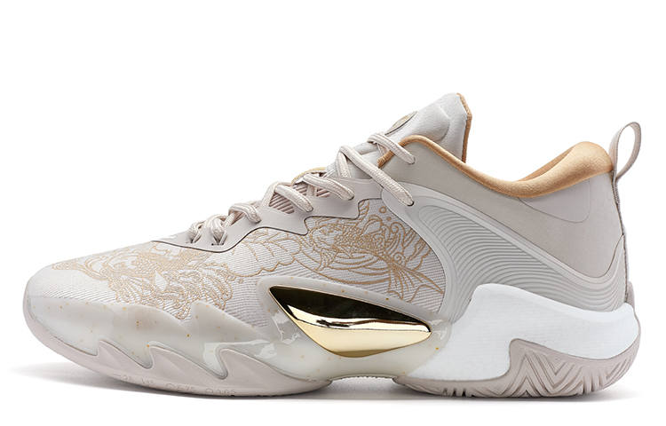 XTEP Against The Sky Generation Slip Resistant Abrasion Resistant Low top Basketball Shoes Men's Magikarp Jumping