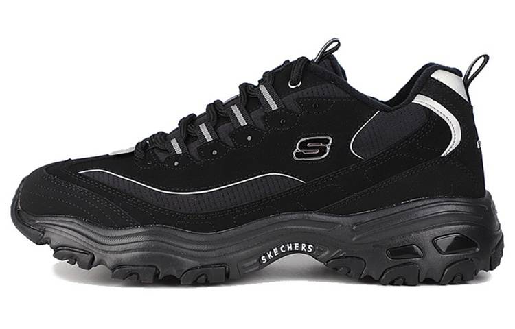 Skechers D'Lites Low Top Running Shoes Black