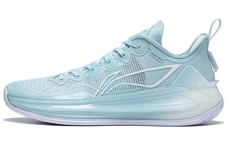 Li-Ning Li Ning Liren 3 V2 Low top Basketball Shoes Men's Aqua Blue