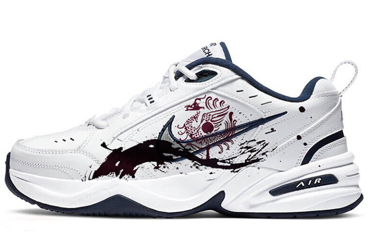 Nike Nike Air Monarch 4 Leather, Textile Slip Resistant, Abrasion Resistant, Height Increasing