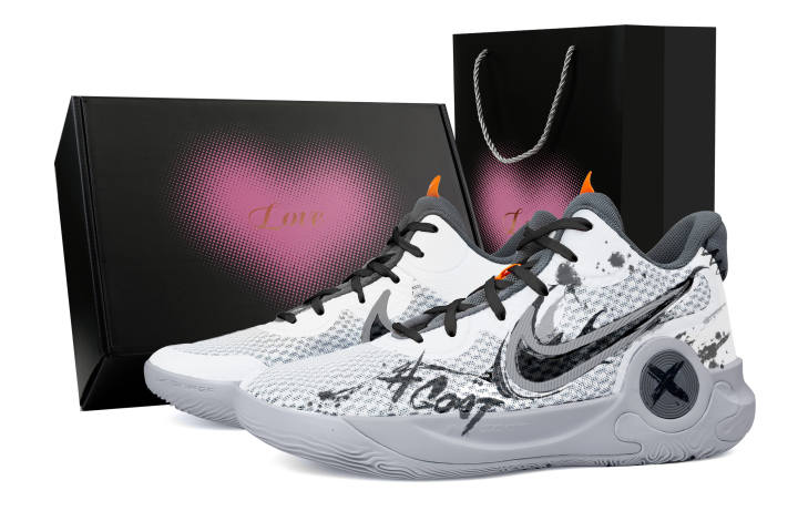 Nike Nike KD Trey 5 IX GOAT Heart Box Mid top Basketball Shoes Unisex Light Gray