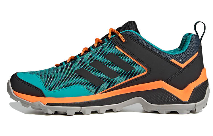 Adidas Adidas Terrex Eastrail Slip Resistant Low top Mountaineering Shoes Men's Green Black Orange