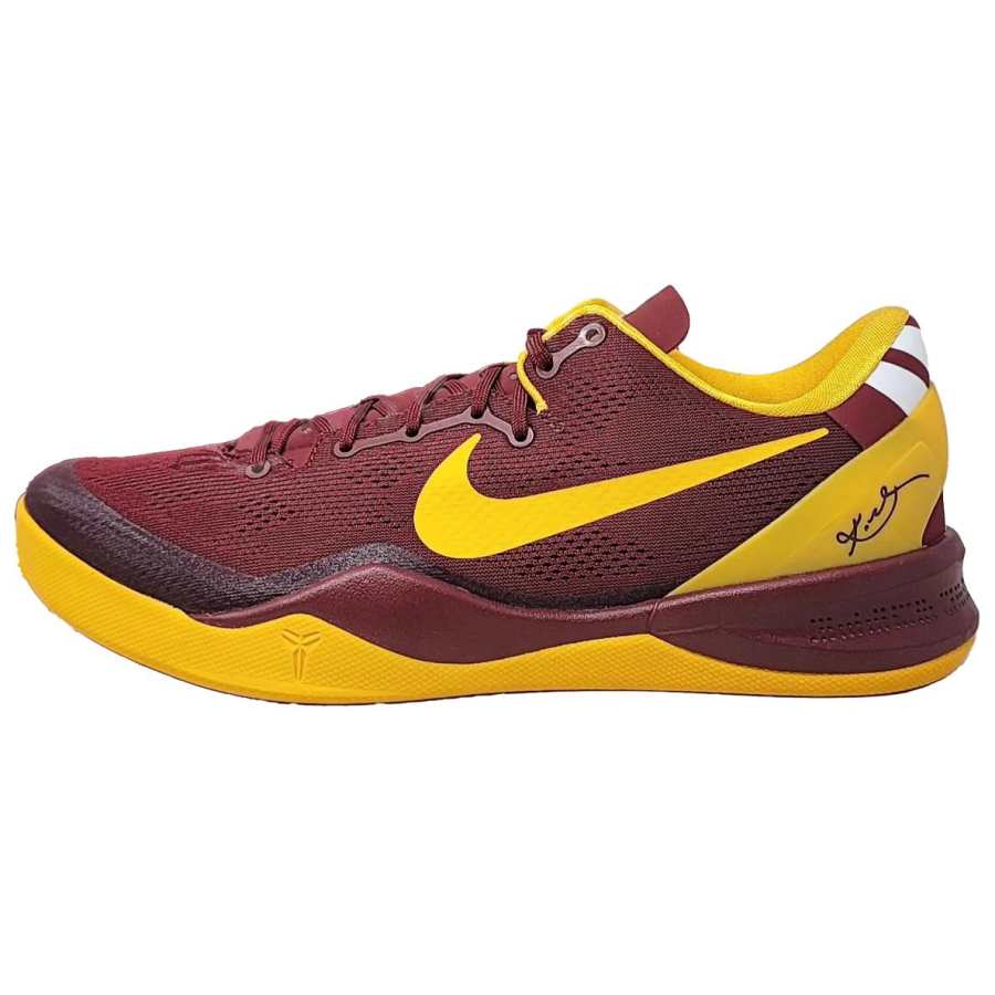 Nike Nike Kobe 8 Protro PE 'USC' Low top Basketball Shoes Men's Red Yellow