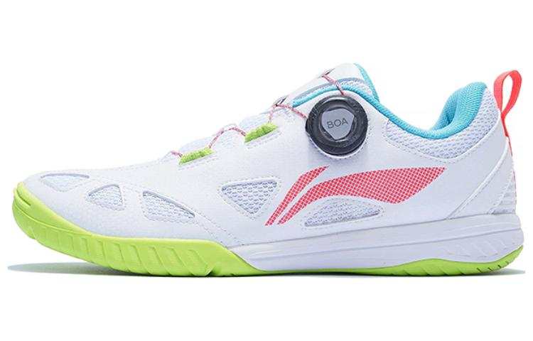 Li-Ning Li Ning Mage ESS Comfortable Abrasion Resistant Breathable Low top Training Shoes Unisex White Red