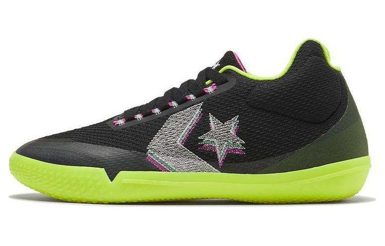 Converse All Star Bb Evo Converse Mid 'Hi-Vis Collection - Black Lemon Venom'