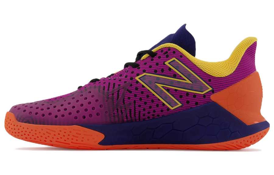 New Balance New Balance NB Fresh Foam Tennis Shoes Men's Mid Top Purple/Blue/Orange