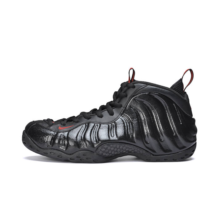 Nike Nike Foamposite One Mid top Vintage Basketball Shoes Men's Black Red