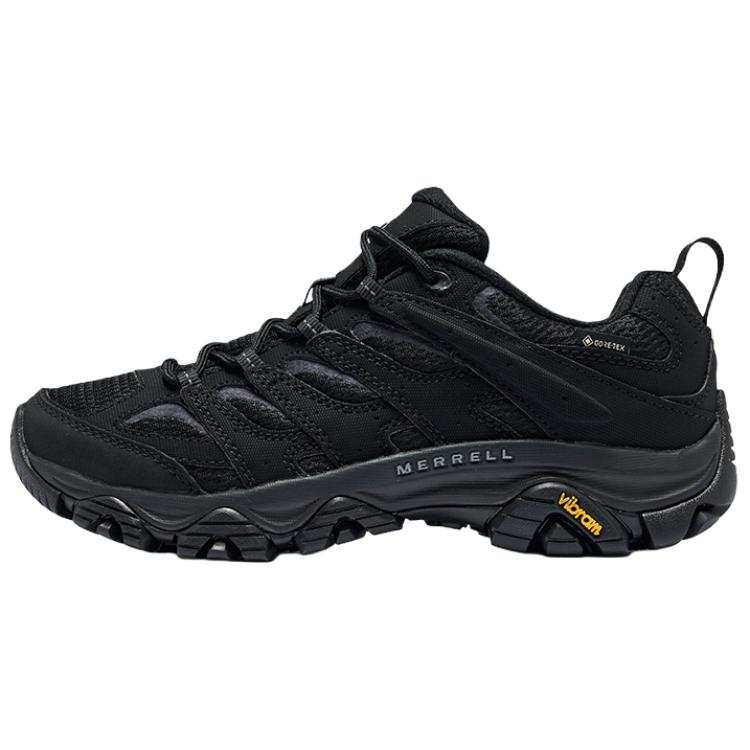MERRELL MOAB 3 Cushioning, Non Slip, And Waterproof Low top Hiking Shoes Men's Black