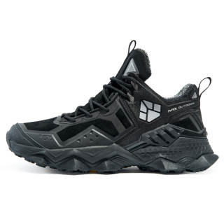 RAX Waterproof Low top Mountaineering Shoes Men's Pure Black