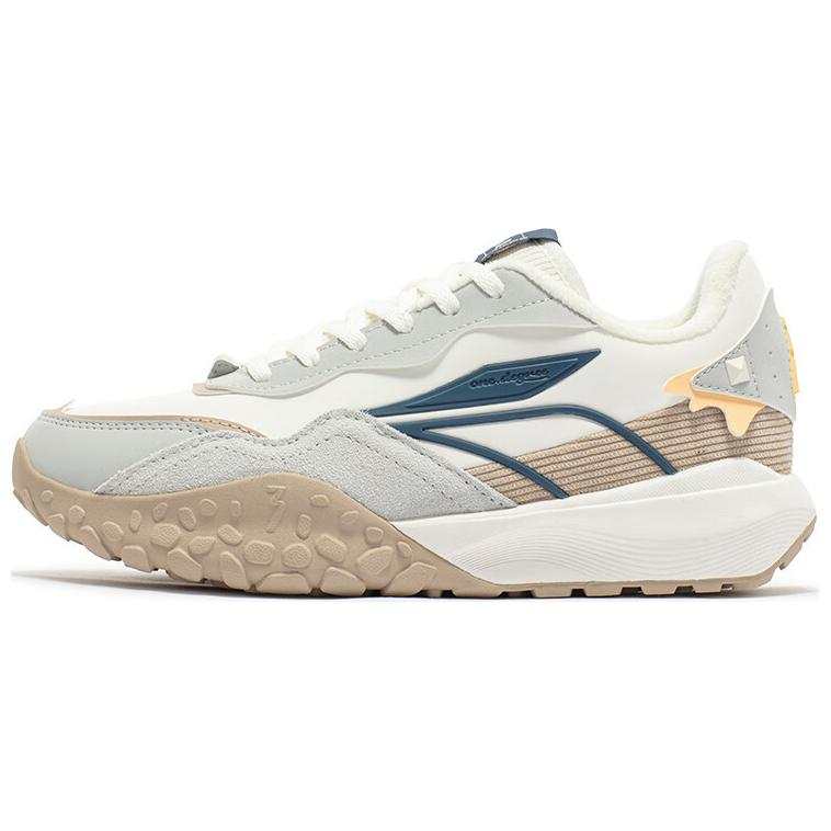361° Shortbread Slip Resistant Abrasion Resistant Low top Chunky Sneakers Women's White Gray