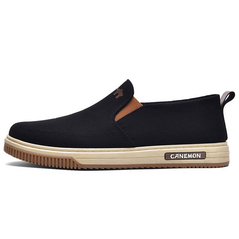 LINGHANGLUOTUO Breathable Coverage Lightweight Breathable, Lightweight Coverage Low top Canvas Shoes Men's
