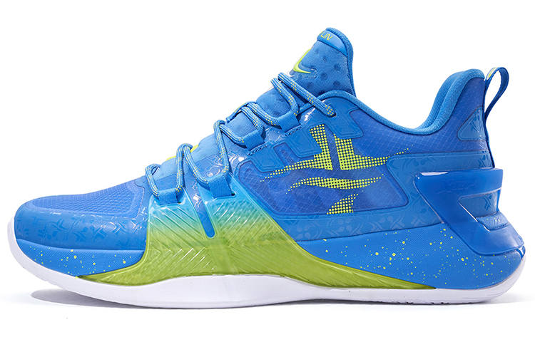 XTEP XTEP Jeremy Lin 2 Textile, Synthetic Leather, TPU Cushioning Slip Resistant Abrasion Resistant Coverage Support Low top