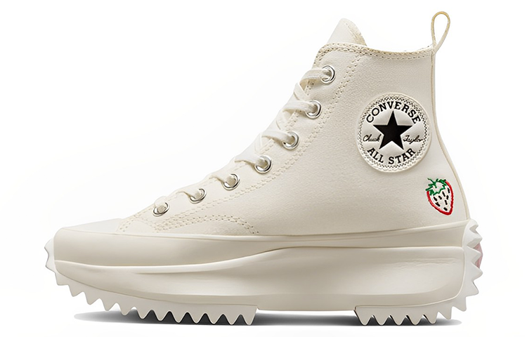 Converse Run Star Converse Hike Platform High 'Embroidered Fruits & Florals'