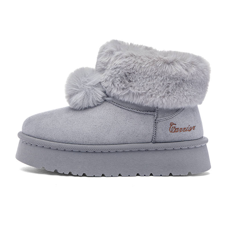 Warrior Fabric Thermal Abrasion Resistant Thermal Abrasion Resistant 10cm Women's Shoes Women's