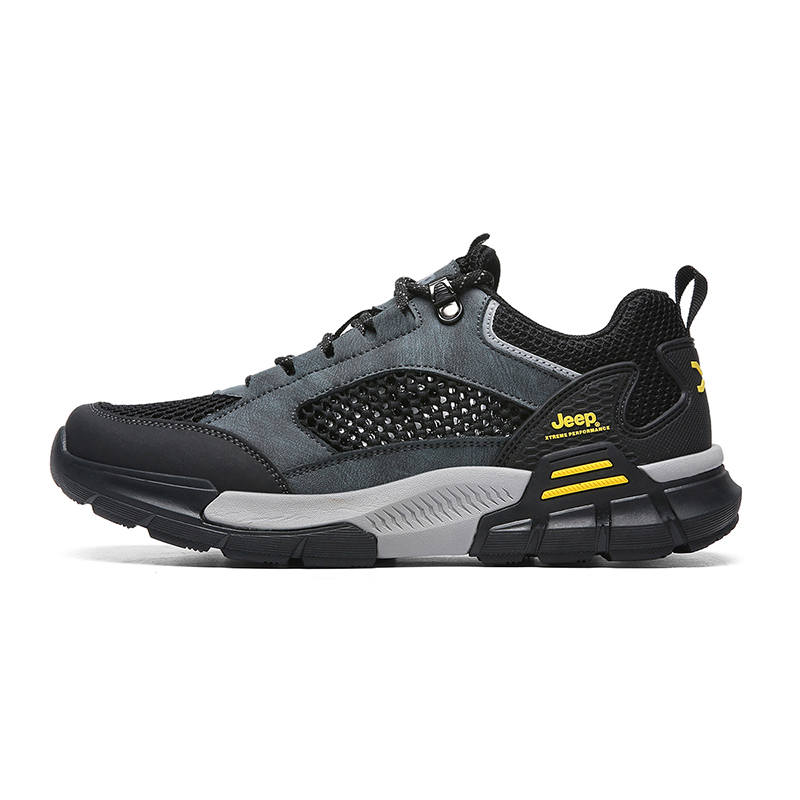 Jeep Low top Mountaineering Shoes Men's Dark Gray