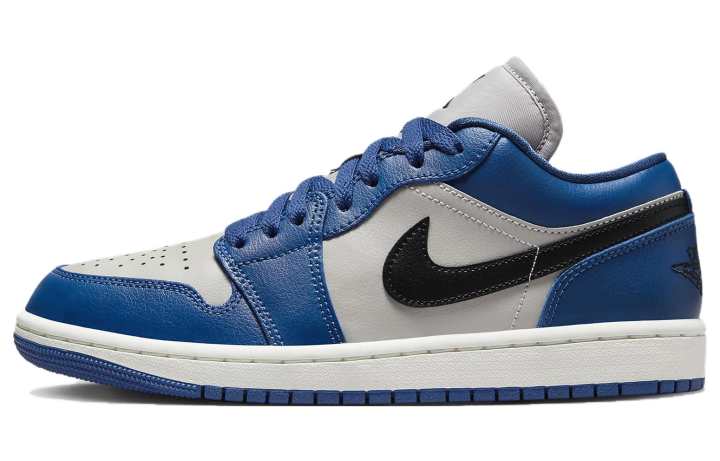 Jordan Jordan 1 Low French Blue College Grey Women's