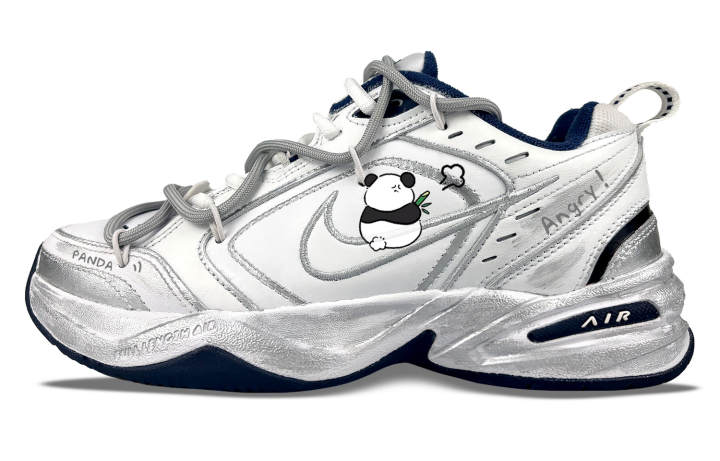 Nike Nike Air Monarch 4 Back To Panda Slip Resistant, Abrasion Resistant, Height Increasing