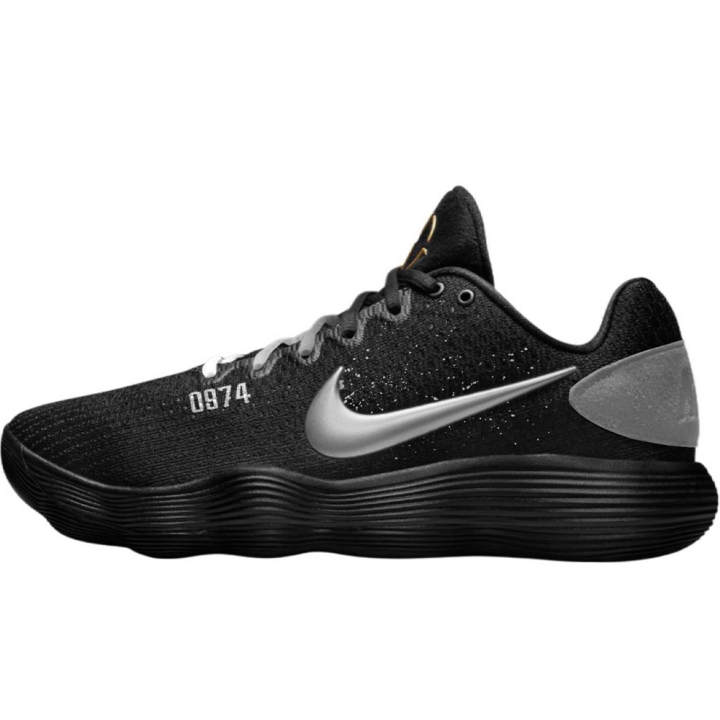 Nike Nike Hyperdunk 2017 Secret Silver Bullet Abrasion Resistant Abrasion Resistant Low top Basketball Shoes Unisex