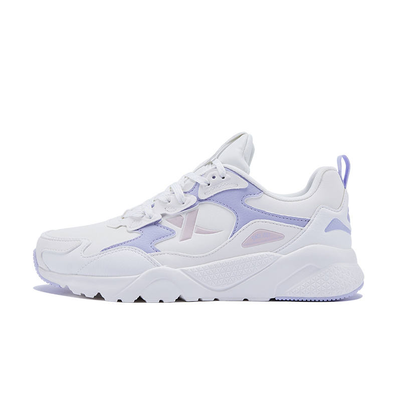 XTEP Low top Chunky Sneakers Women's White Purple