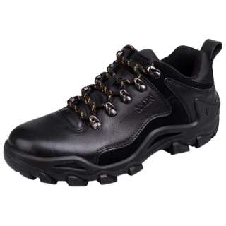 XGN Cushioning Slip Resistant Abrasion Resistant Low top Mountaineering Shoes Men's Black