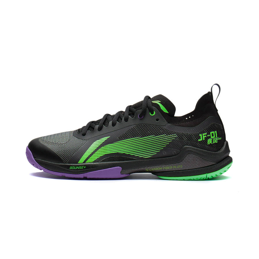 Li-Ning Li Ning Sprint Pro Badminton Shoes Unisex Low Top Black/Green