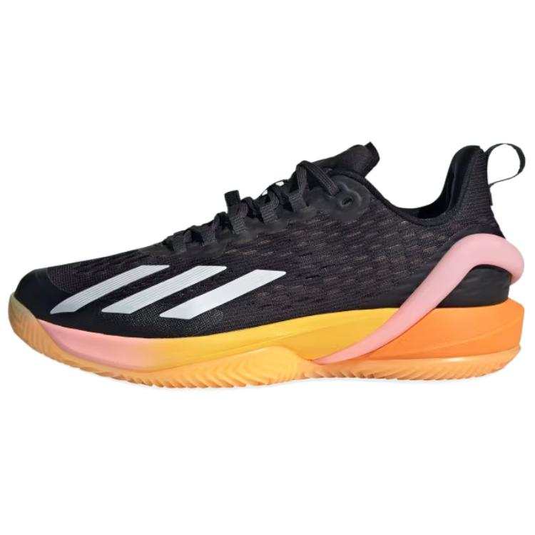 Adidas Adidas Adizero Cybersonic Comfortable And Lightweight Abrasion Resistant Low top Tennis Shoes Women's Black White