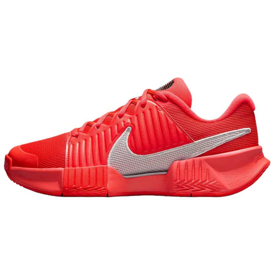 Nike Nike GP Challenge Pro Abrasion Resistant Support Low top Tennis Shoes Women's Red Silver