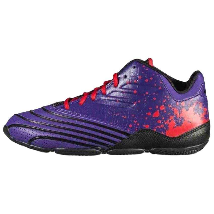 Adidas Adidas Return Of The Mac Slip Resistant Abrasion Resistant Low top Basketball Shoes Men's Imperial Purple